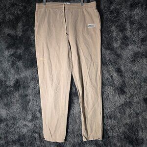 Adidas Originals Vintage Pants Mens 34 Beige Tan Trefoil 80s 90s